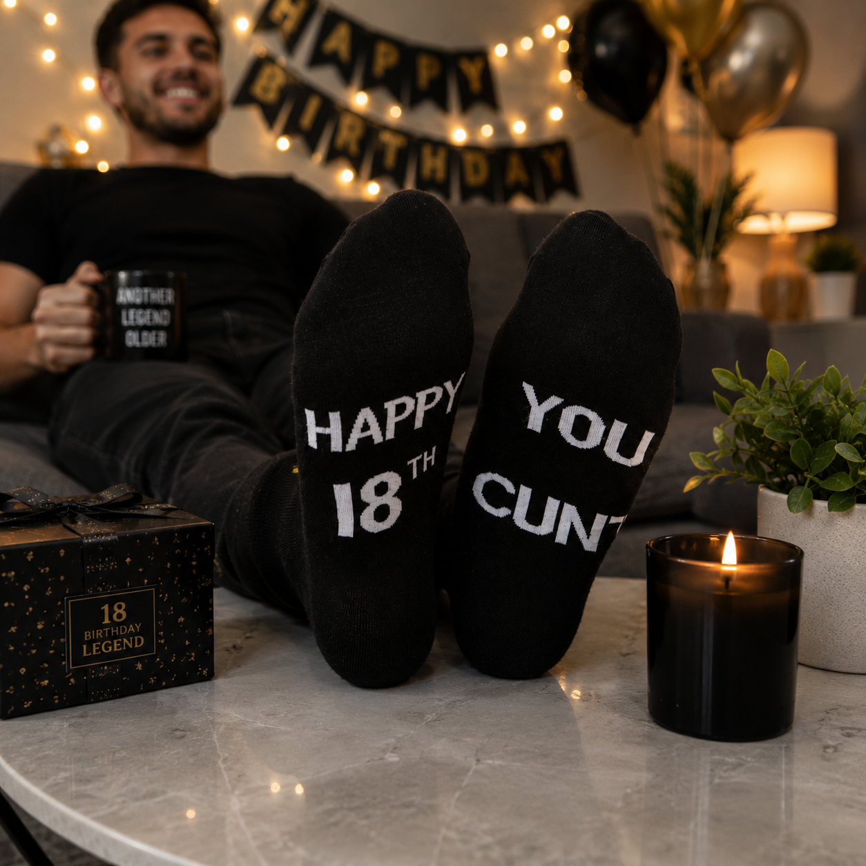 Rude slogan socks collection image